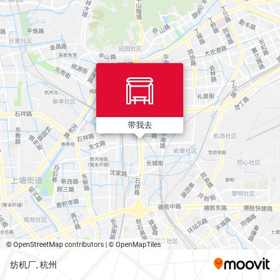 纺机厂地图