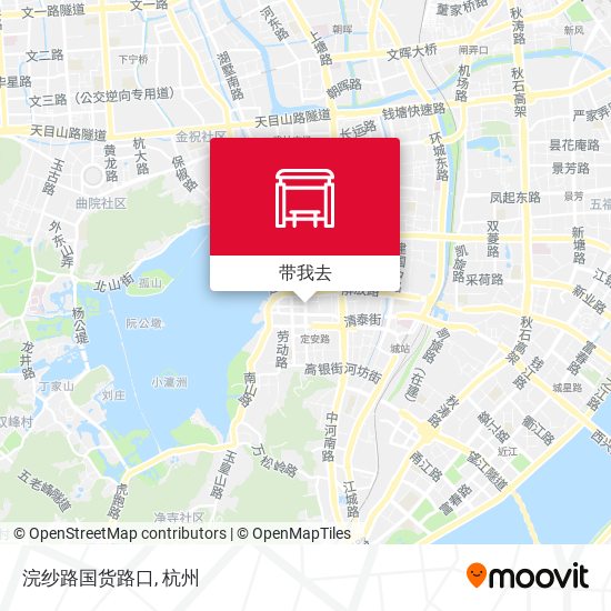 浣纱路国货路口地图