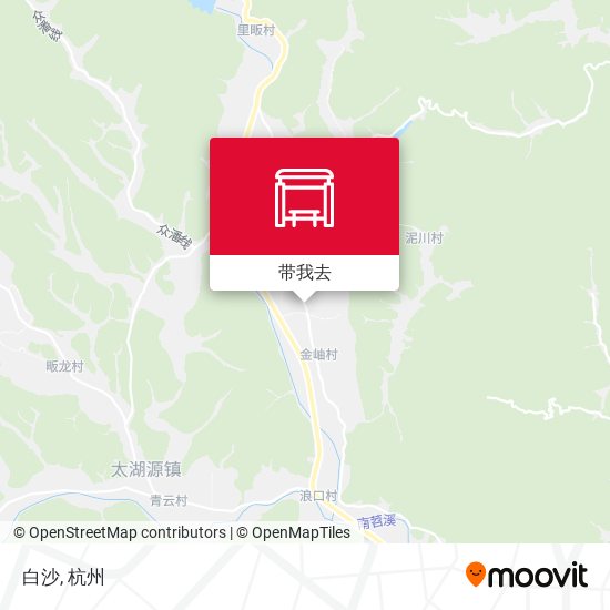 白沙地图