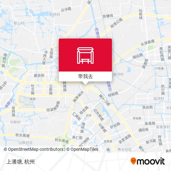 上潘塘地图