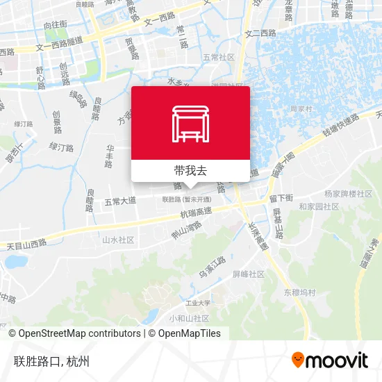 联胜路口地图
