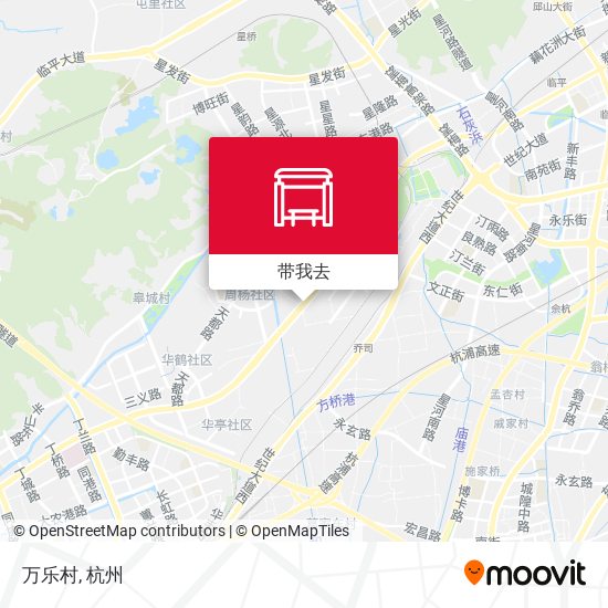 万乐村地图