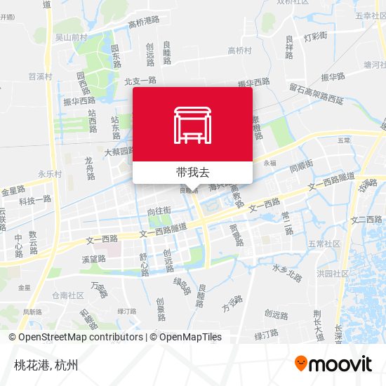 桃花港地图