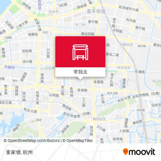 童家塘地图