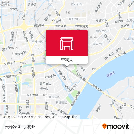 云峰家园北地图