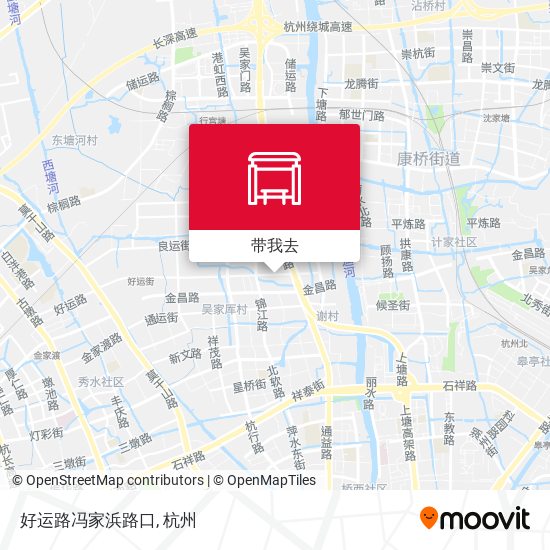 好运路冯家浜路口地图
