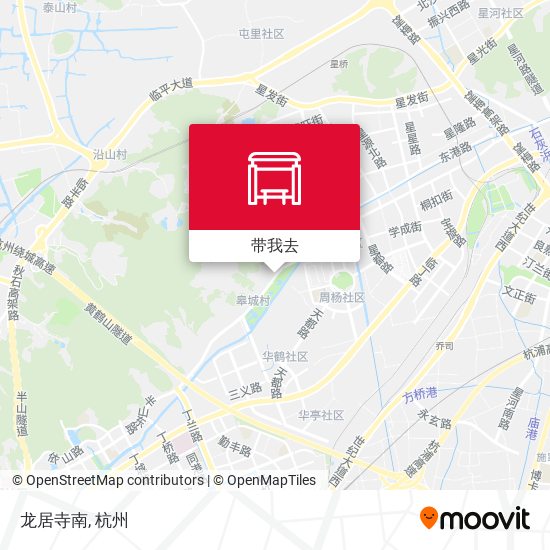 龙居寺南地图