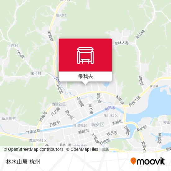 林水山居地图