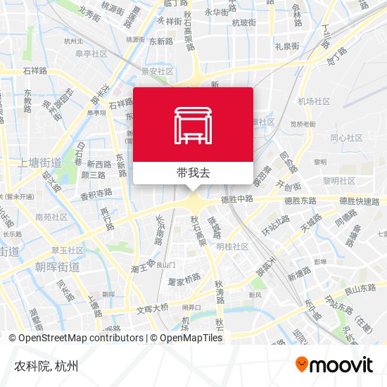 农科院地图