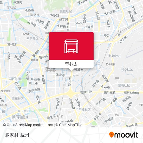 杨家村地图
