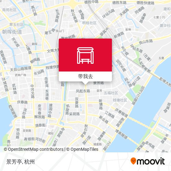 景芳亭地图