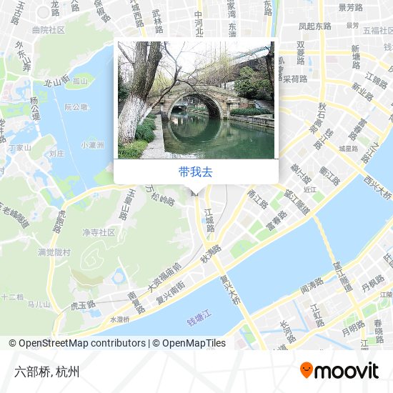 六部桥地图