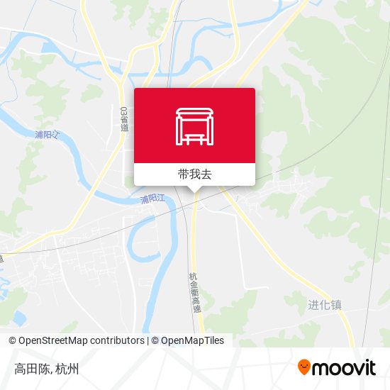 高田陈地图