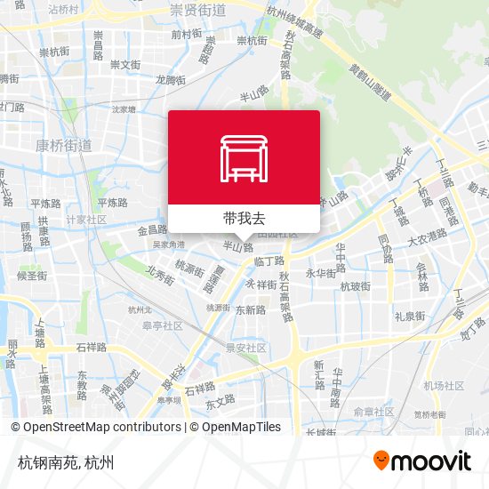 杭钢南苑地图