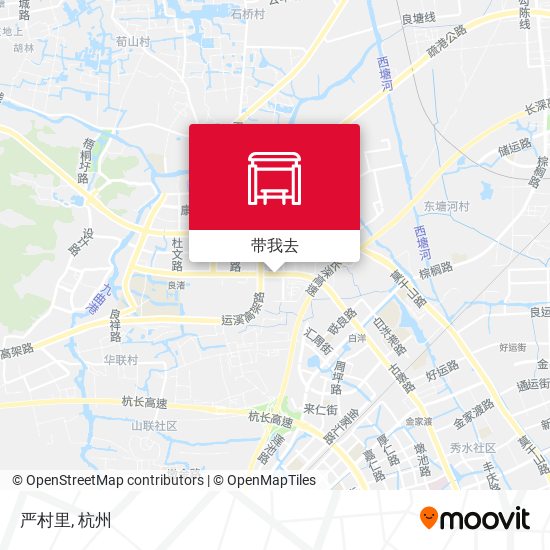 严村里地图