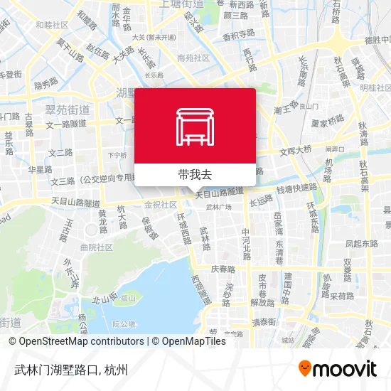 武林门湖墅路口地图