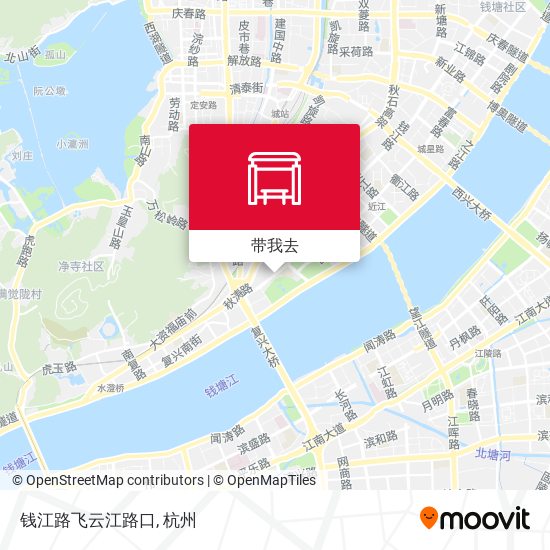 钱江路飞云江路口地图