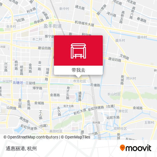 通惠丽港地图