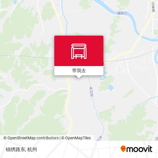 锦绣路东地图