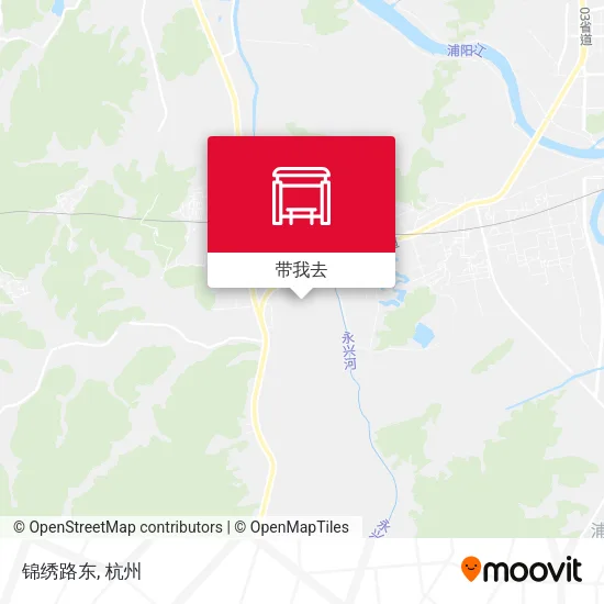 锦绣路东地图