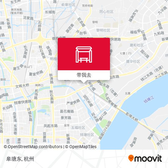 皋塘东地图