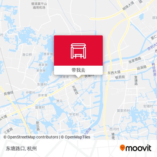 东塘路口地图