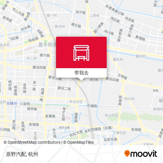 原野汽配地图