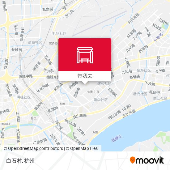 白石村地图