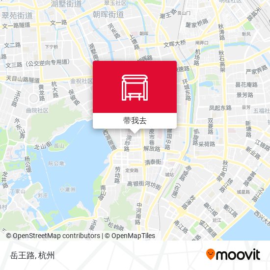 岳王路地图