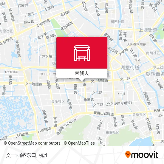 文一西路东口地图