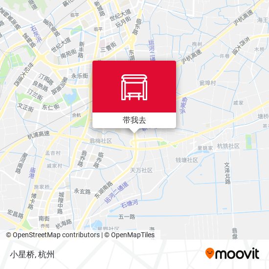 小星桥地图
