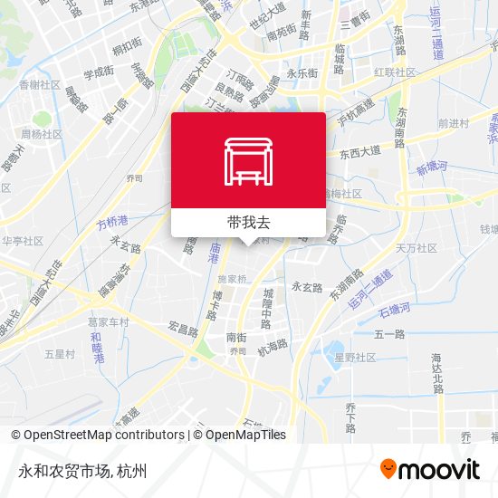 永和农贸市场地图