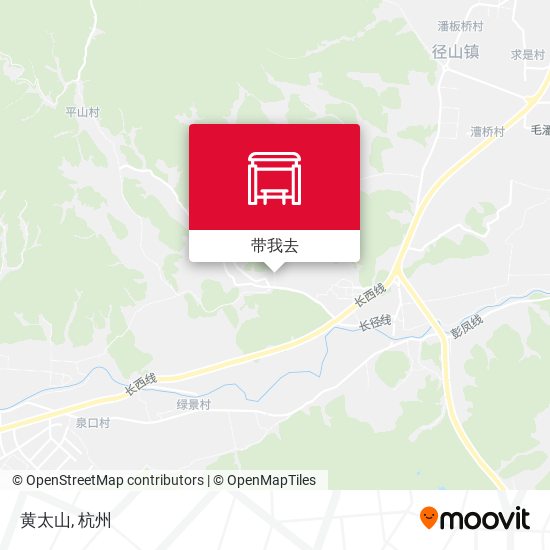 黄太山地图