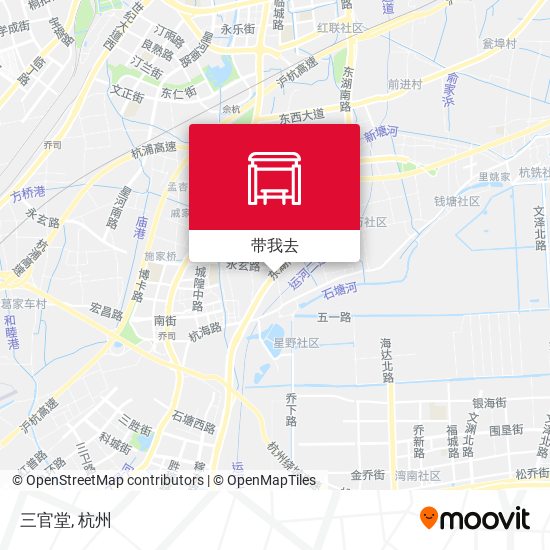 三官堂地图