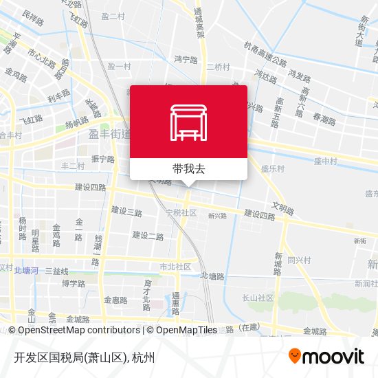 开发区国税局(萧山区)地图
