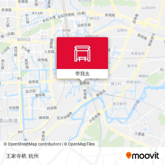 王家寺桥地图