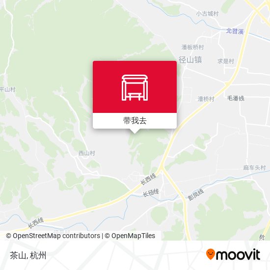 茶山地图