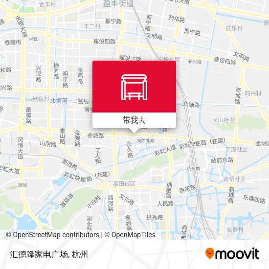汇德隆家电广场地图