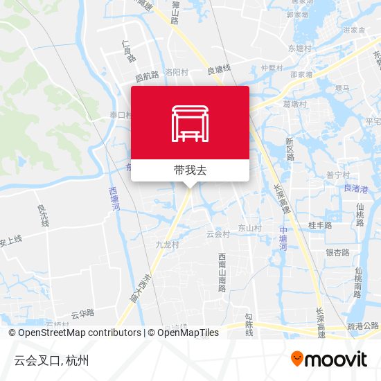 云会叉口地图