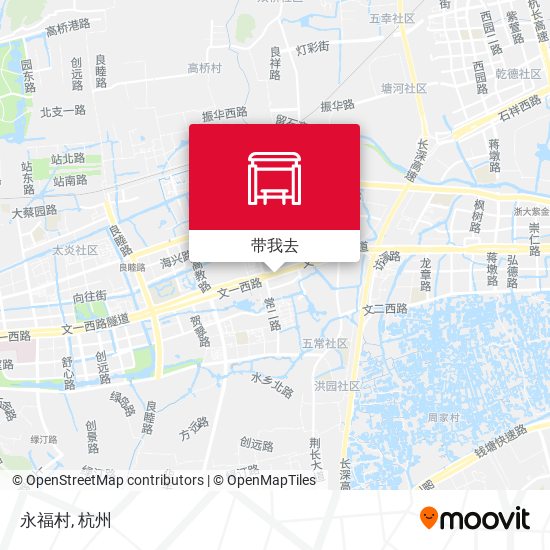 永福村地图