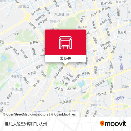 世纪大道望梅路口地图