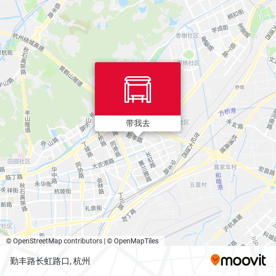 勤丰路长虹路口地图