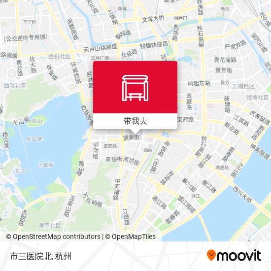 市三医院北地图