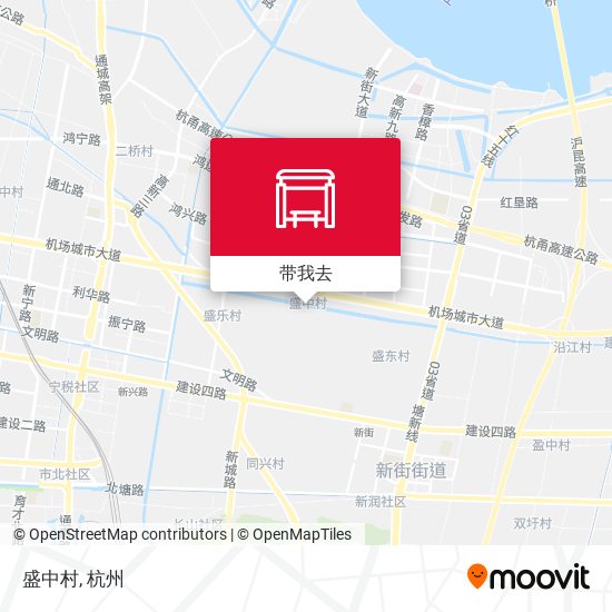 盛中村地图