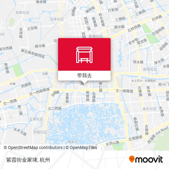 紫霞街金家埭地图