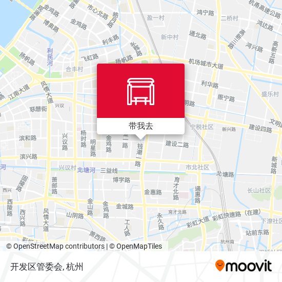开发区管委会地图