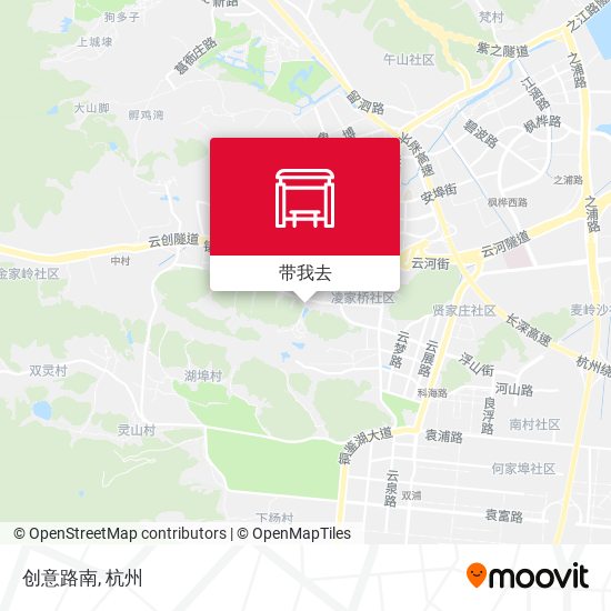 创意路南地图