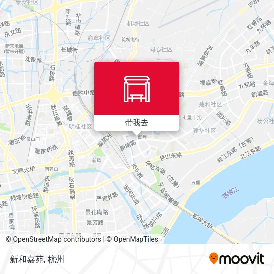 新和嘉苑地图