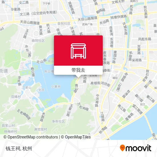 钱王祠地图