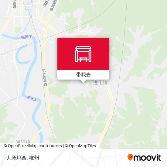 大汤坞西地图